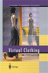 Book cover of Virtual Clothing by Pascal Volino