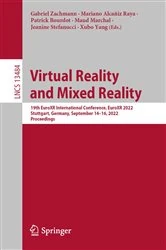Book cover of Virtual Reality and Mixed Reality by Gabriel Zachmann