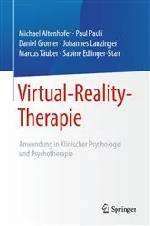Book cover of Virtual-Reality-Therapie by Michael Altenhofer