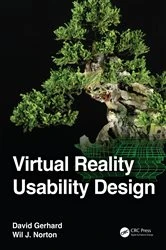 Book cover of Virtual Reality Usability Design by David Gerhard