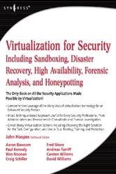 Book cover of Virtualization for Security by John Hoopes