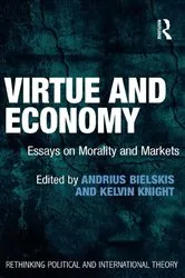 Book cover of Virtue and Economy by Andrius Bielskis