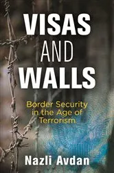 Book cover of Visas and Walls by Nazli Avdan