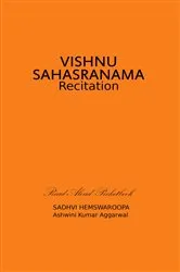 Book cover of Vishnu Sahasranama Recitation by Aggarwal, Ashwini, Kumar
