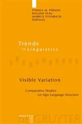 Book cover of Visible Variation by Pamela M. Perniss