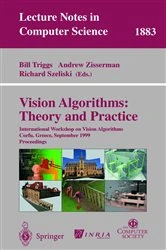 Book cover of Vision Algorithms: Theory and Practice by Bill Triggs