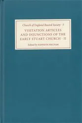 Book cover of Visitation Articles and Injunctions of the Early Stuart Church: II. 1625-1642 by Kenneth Fincham