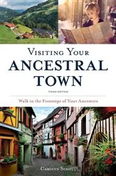 Book cover of Visiting Your Ancestral Town by Carolyn Schott
