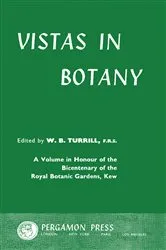 Book cover of Vistas in Botany by W. B. Turrill
