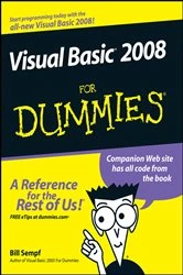 Book cover of Visual Basic 2008 For Dummies by Bill Sempf