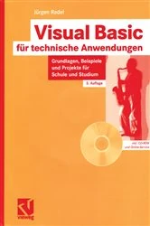 Book cover of Visual Basic für technische Anwendungen (3rd ed.) by Jürgen Radel