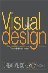 Book cover of Visual Design by Jim Krause