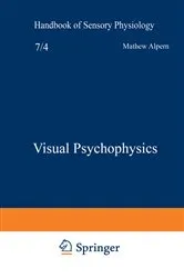 Book cover of Visual Psychophysics by Dorothea Jameson