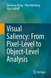 Book cover of Visual Saliency: From Pixel-Level to Object-Level Analysis by Jianming Zhang