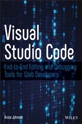 Book cover of Visual Studio Code by Bruce Johnson