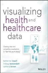 Book cover of Visualizing Health and Healthcare Data by Katherine Rowell