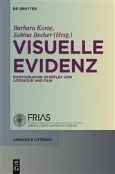 Book cover of Visuelle Evidenz by Sabina Becker
