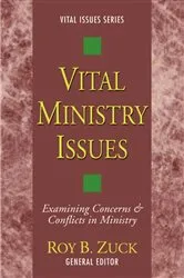 Book cover of Vital Ministry Issues by Roy B. Zuck