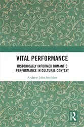 Book cover of Vital Performance by Andrew Snedden