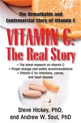 Book cover of Vitamin C: The Real Story by Unknown