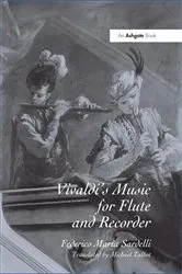 Book cover of Vivaldi's Music for Flute and Recorder by Michael Talbot