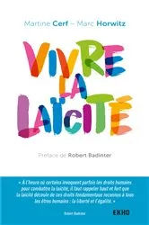 Book cover of Vivre la laïcité (3rd ed.) by Martine Cerf