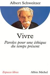 Book cover of Vivre by Dr Albert Schweitzer