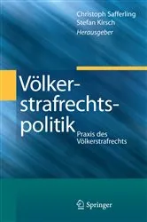 Book cover of Völkerstrafrechtspolitik by Christoph Safferling
