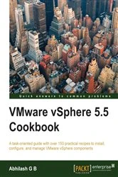Book cover of VMware vSphere 5.5 Cookbook by Abhilash G B