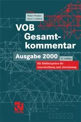 Book cover of VOB Verdingungsordnung für Bauleistungen. Gesamtkommentar (12th ed.) by Walter Winkler