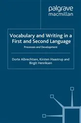 Book cover of Vocabulary and Writing in a First and Second Language by D. Albrechtsen