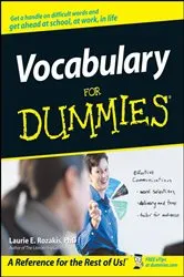 Book cover of Vocabulary For Dummies by Laurie E. Rozakis