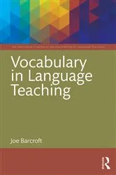 Book cover of Vocabulary in Language Teaching by Joe Barcroft