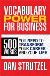Book cover of Vocabulary Power for Business by Dan Strutzel