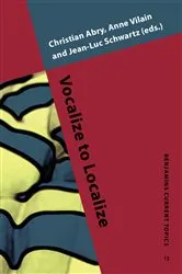 Book cover of Vocalize to Localize by Christian Abry