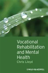 Book cover of Vocational Rehabilitation and Mental Health by Chris Lloyd