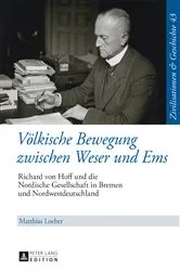 Book cover of Voelkische Bewegung zwischen Weser und Ems by Uwe Puschner