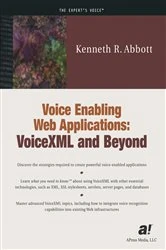 Book cover of Voice Enabling Web Applications by Ken Abbott