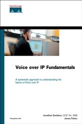 Book cover of Voice over IP Fundamentals by Jonathan Davidson