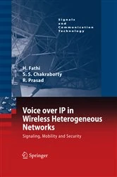 Book cover of Voice over IP in Wireless Heterogeneous Networks by Hanane Fathi