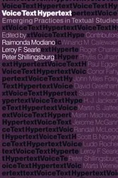 Book cover of Voice, Text, Hypertext by Raimonda Modiano