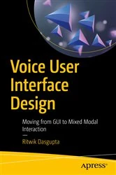 Book cover of Voice User Interface Design by Ritwik Dasgupta