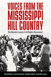 Book cover of Voices from the Mississippi Hill Country by Roy DeBerry