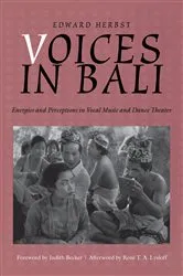 Book cover of Voices in Bali by Edward Herbst