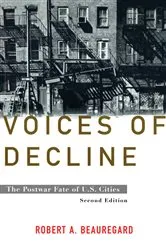Book cover of Voices of Decline (2nd ed.) by Robert A. Beauregard