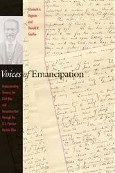 Book cover of Voices of Emancipation by Elizabeth A. Regosin
