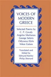 Book cover of Voices of Modern Greece by Edmund Keeley