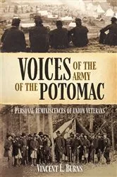 Book cover of Voices of the Army of the Potomac by Vincent L. Burns