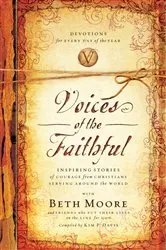 Book cover of Voices of the Faithful by Beth Moore