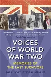 Book cover of Voices of World War Two by Sue Elliott